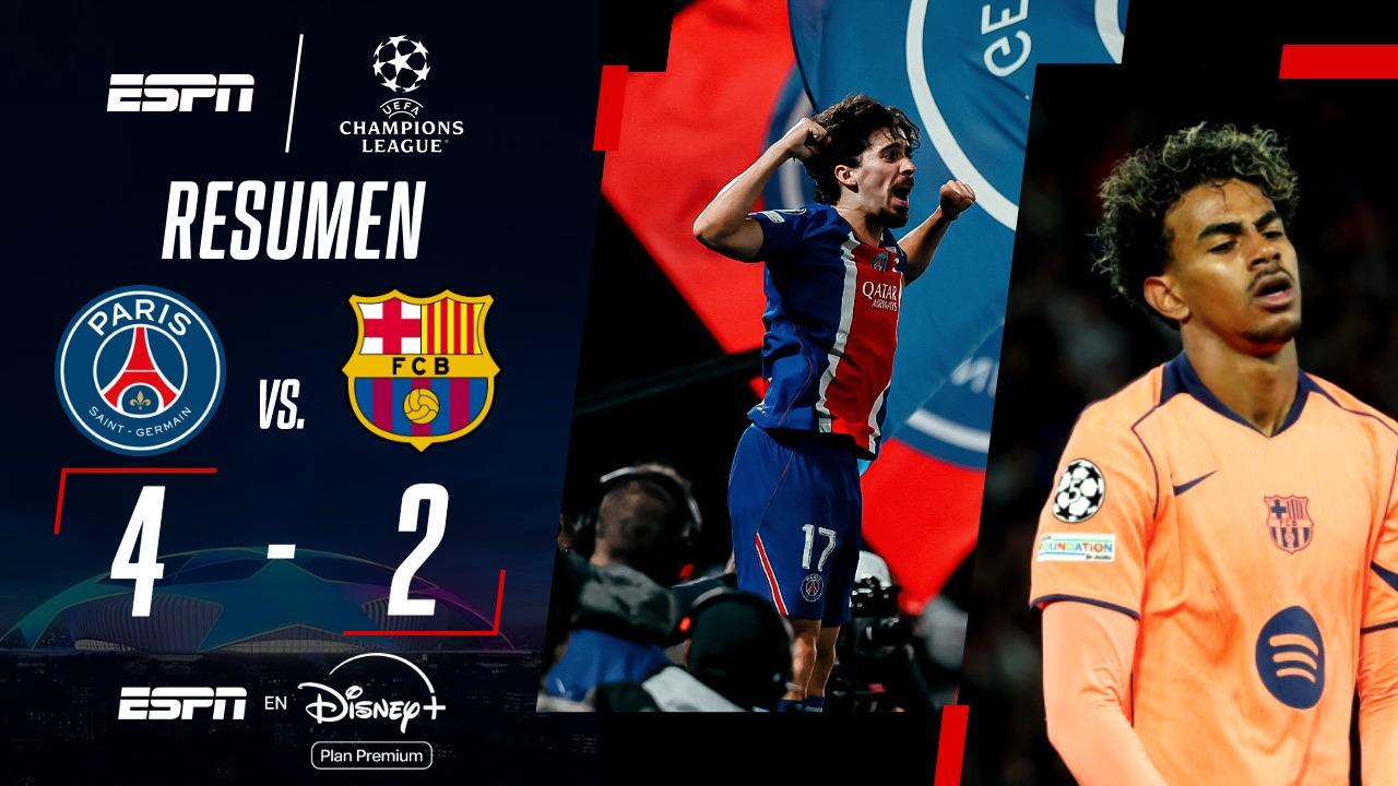 París dicta sentencia: El PSG de Luis Enrique arrolla al Barcelona en una noche de vértigo europeo