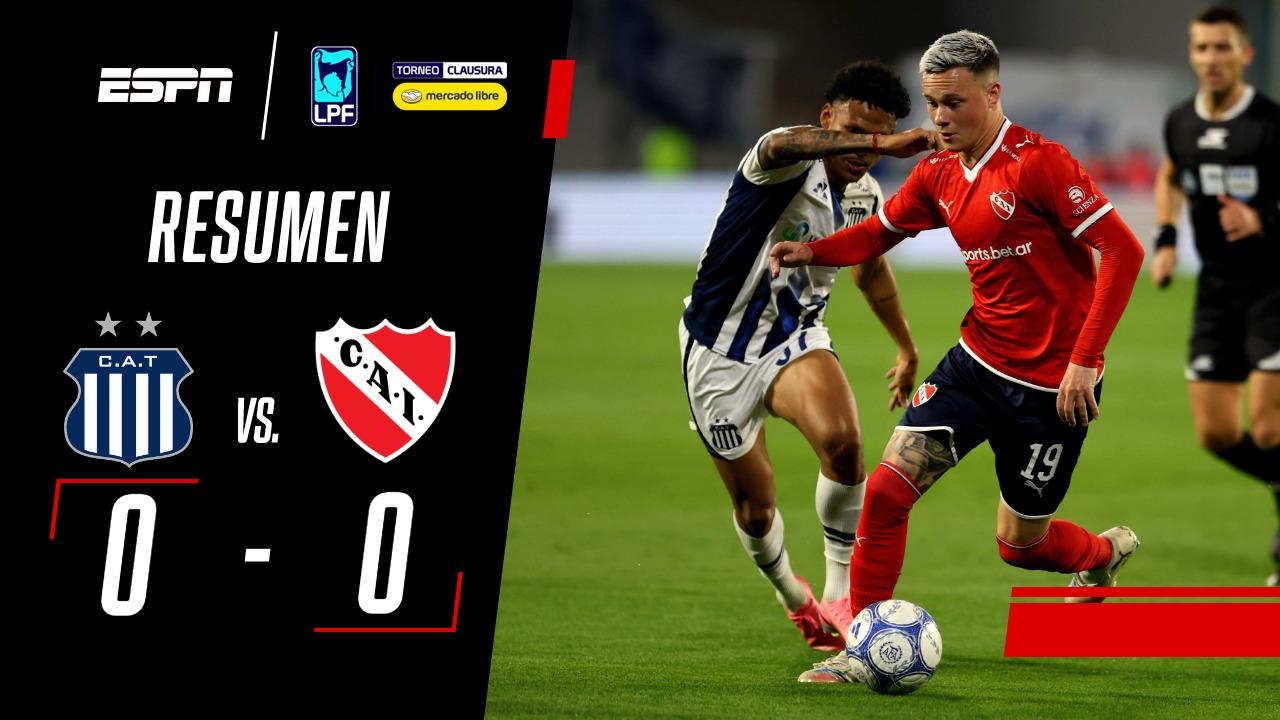 El Kempes se vistió de frustración: Talleres e Independiente firmaron un pacto de mediocridad