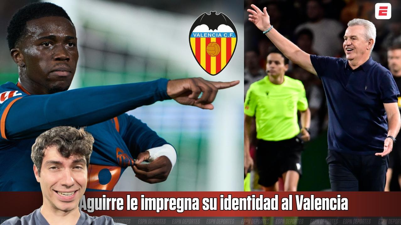 El sello de Aguirre: una apuesta por la resiliencia en el debut del Valencia