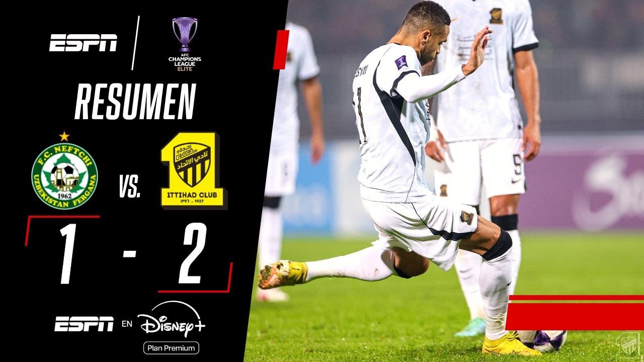 Al-Ittihad sumó tres puntos ante Neftchi Fargona