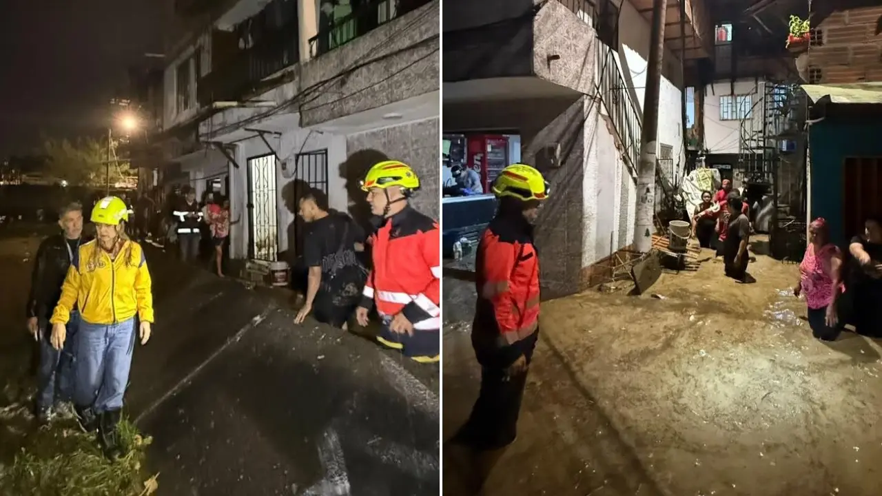 Medellín bajo el asedio de las aguas: una jornada de caos y zozobra por la furia climática