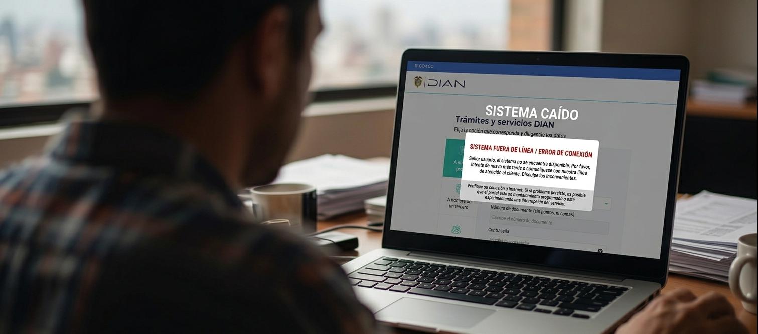 El colapso digital de la Dian: una parálisis aduanera que asfixia el comercio exterior