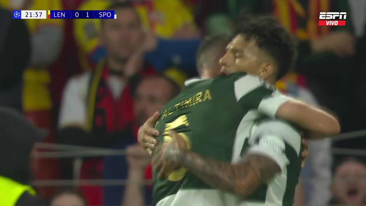 El instinto intacto: Luis Suárez rompe el celofán y guía al Sporting CP en Europa