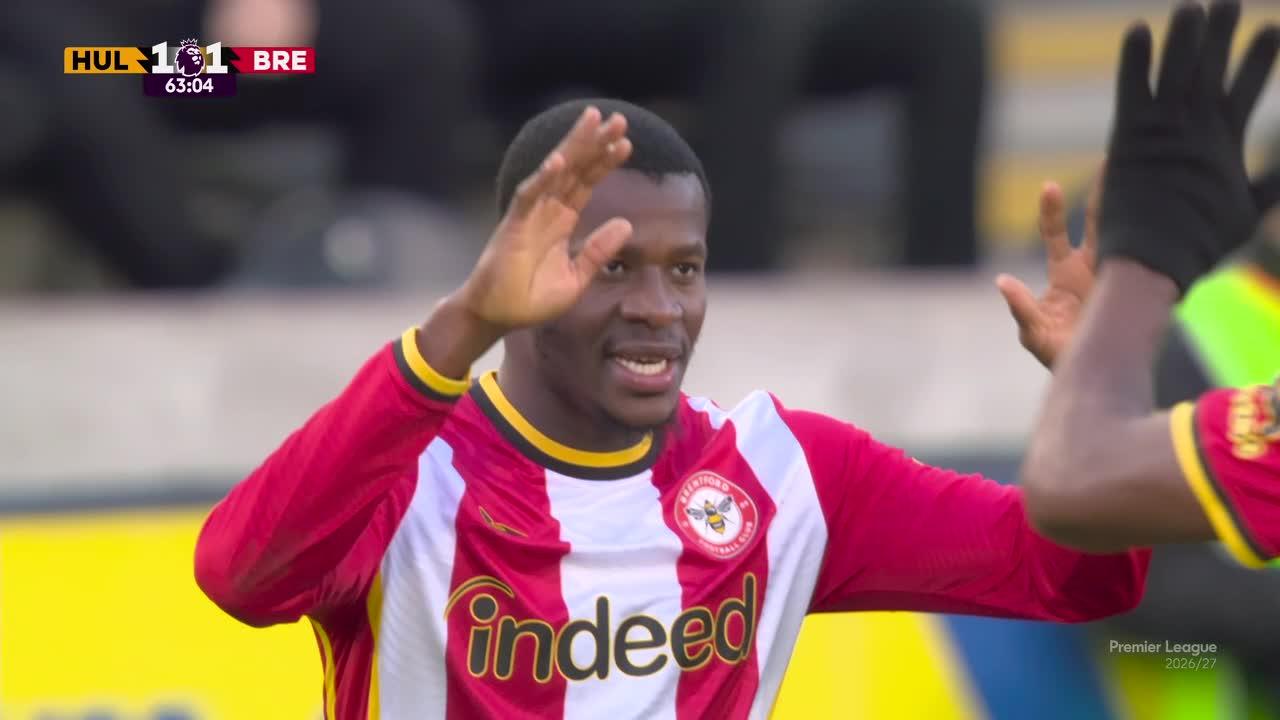 La redención de Ouattara: Un zarpazo al destino en el empate del Brentford