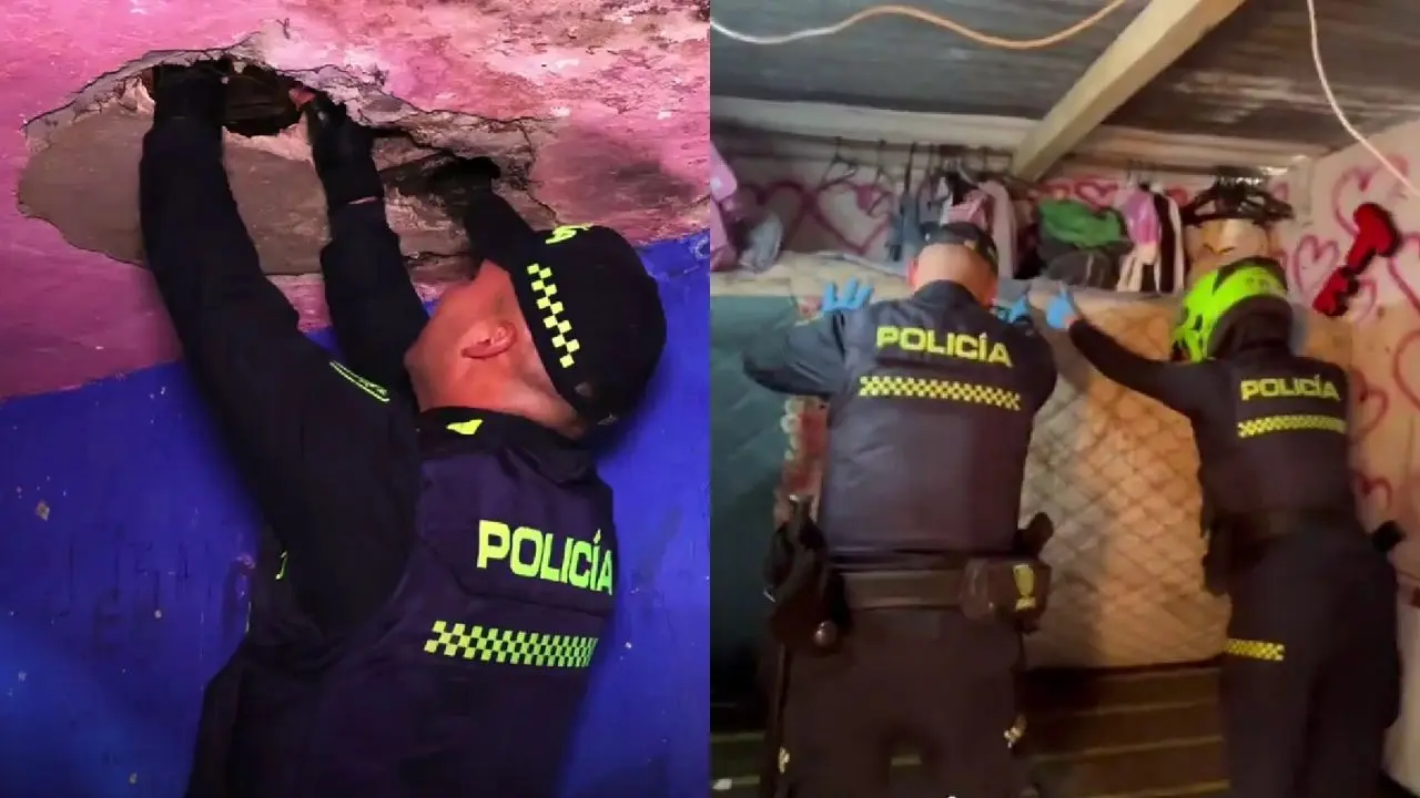Así operaba la 'Casa del Terror' en Suba: hallaron 13 menores, droga y celulares robados