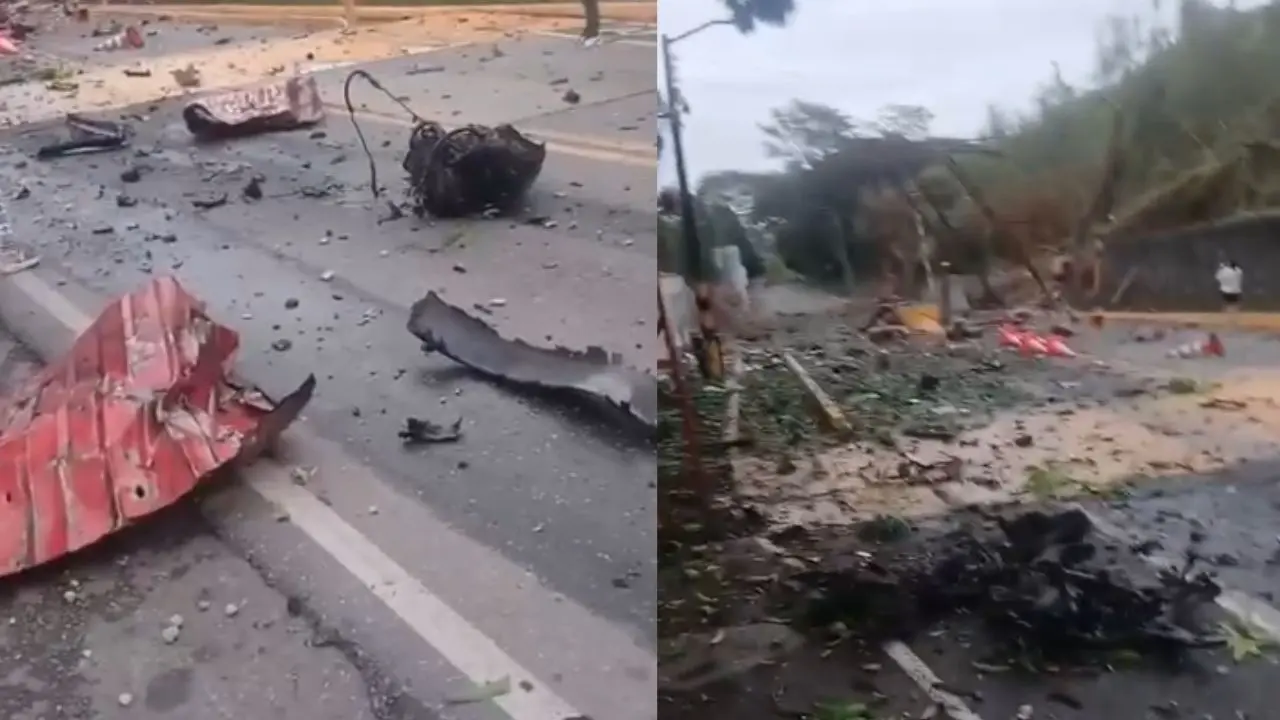 Acometida terrorista en la Panamericana: bomba destruye el peaje El Bordo y paraliza el suroccidente del país