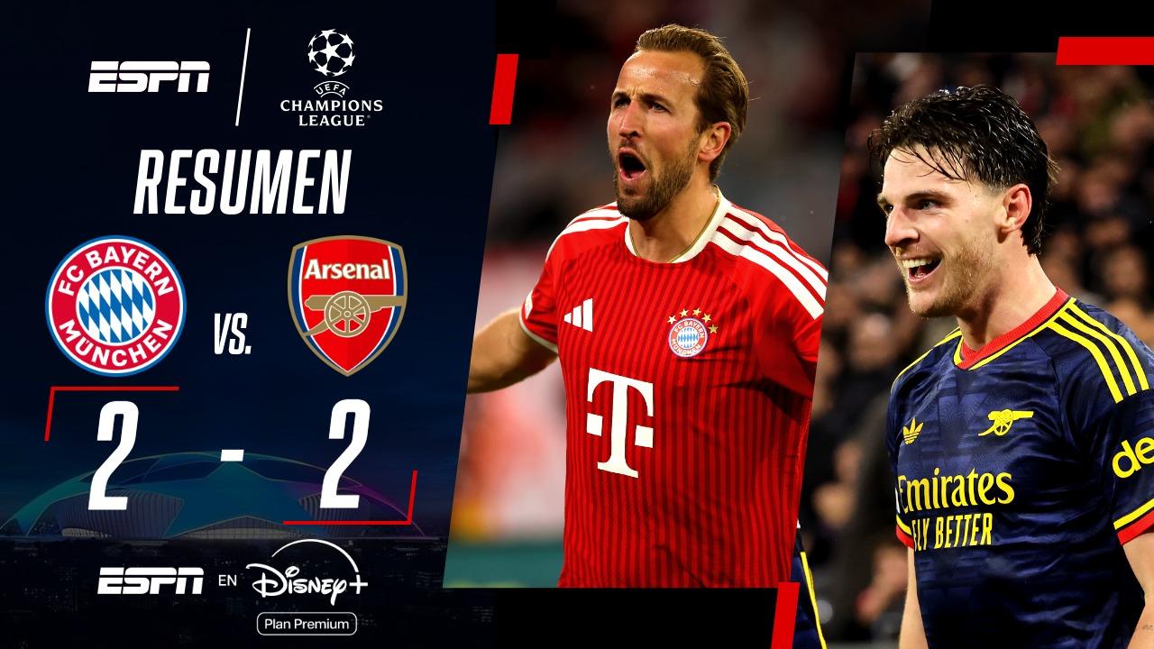 Duelo de titanes en Europa: Arsenal y Bayern firman una tregua de alta tensión