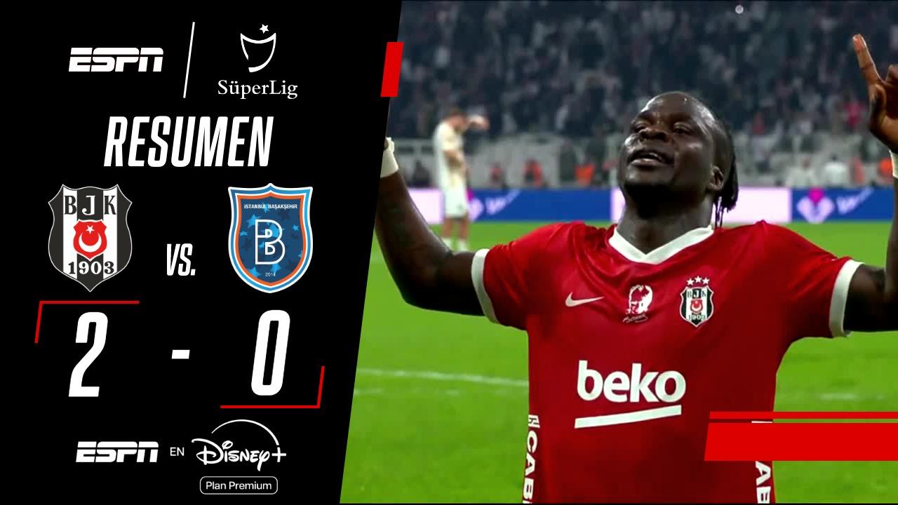 Besiktas fue superior y venció a Basaksehir