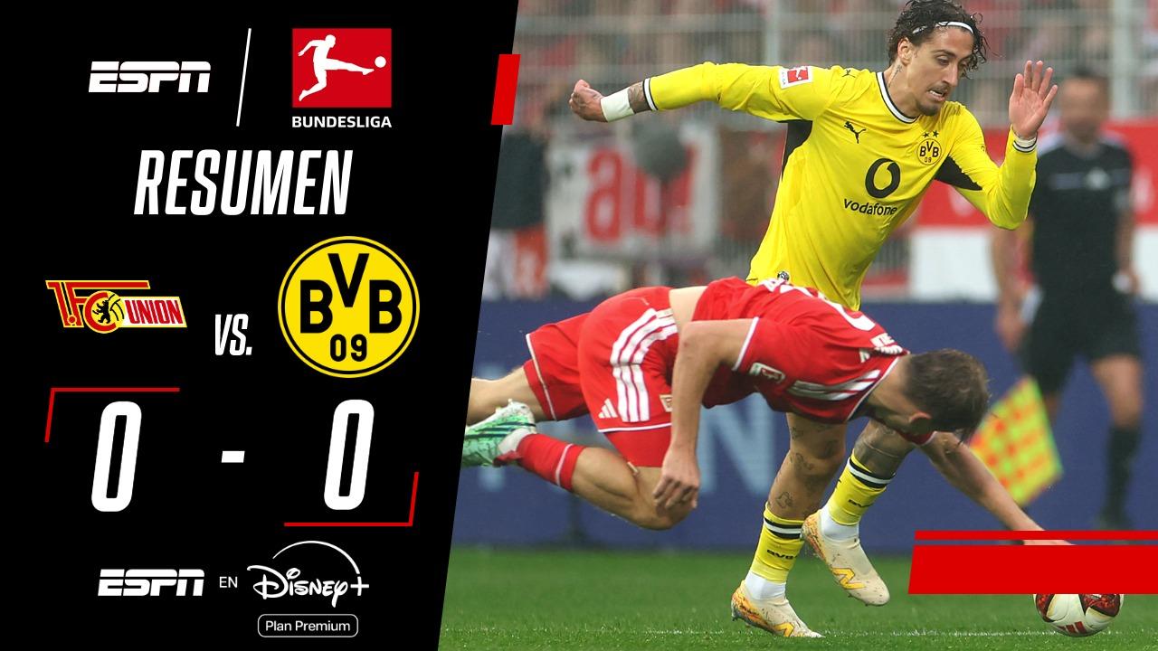 Un liderato sin pirotecnia: Borussia Dortmund araña la cima de la Bundesliga en el barro berlinés