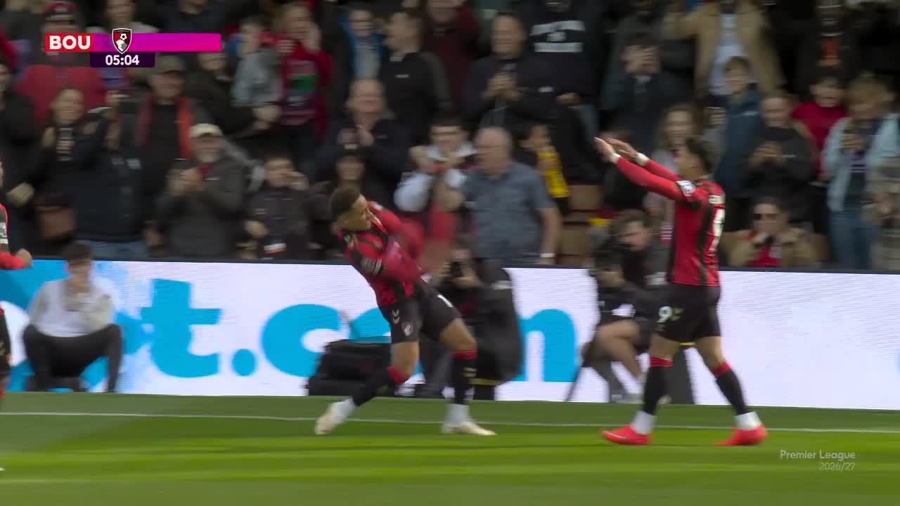 Un destello de jerarquía: Bournemouth impone su ley ante Sunderland con una pincelada de Evanilson y Tavernier