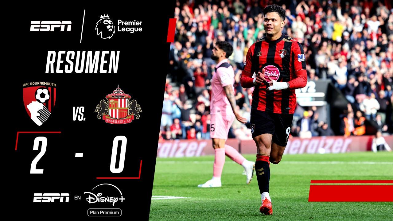 El Bournemouth ahonda la crisis del Sunderland en un duelo de alta tensión por la permanencia