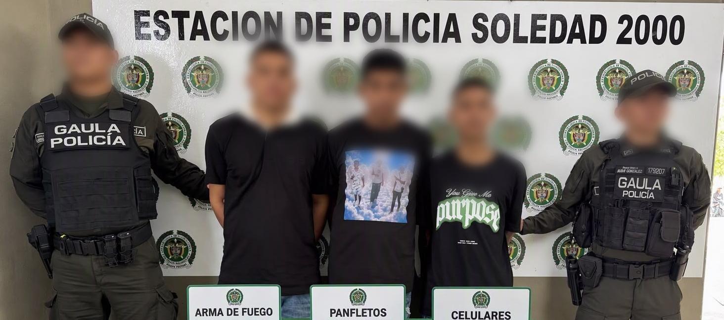 El fuego como mordaza: cae la célula de ‘Los Costeños’ que incendiaba el comercio en Soledad