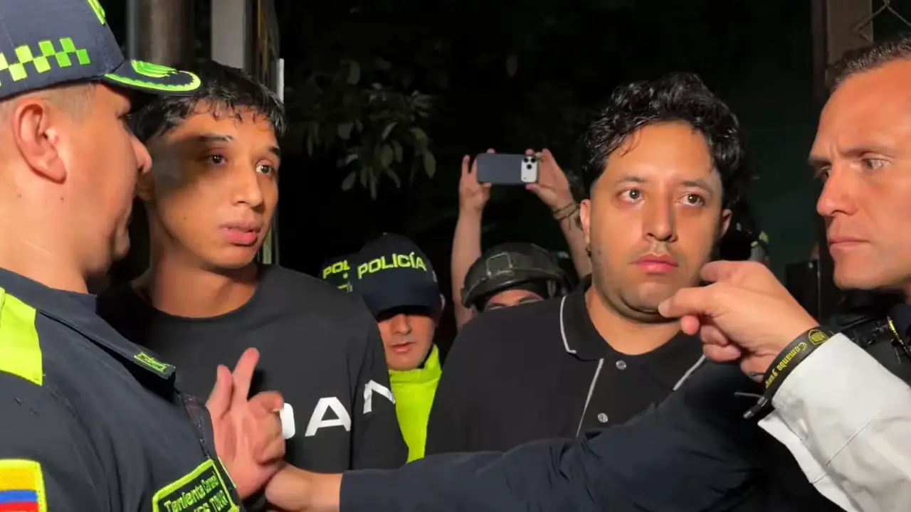 Capturan en Medellín al hijo e hijastro de Iván René Valenciano en megaoperativo policial