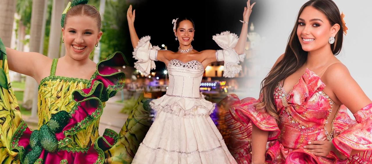 Carnaval de Barranquilla rechaza ataques contra sus reinas Isabella, Salwa y María Juliana