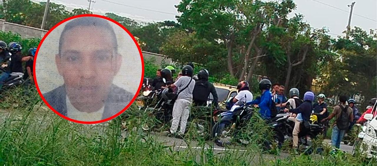 La tragedia se impone en la vía a Galapa: un motociclista pierde la vida tras fatal colisión