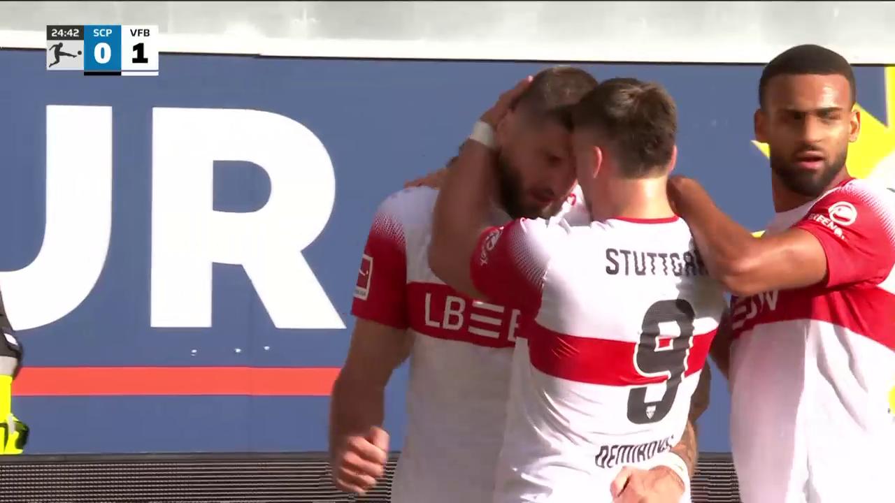 El asalto de los suabos: La precisión de Stiller y el testarazo de Chabot dictan sentencia en Paderborn