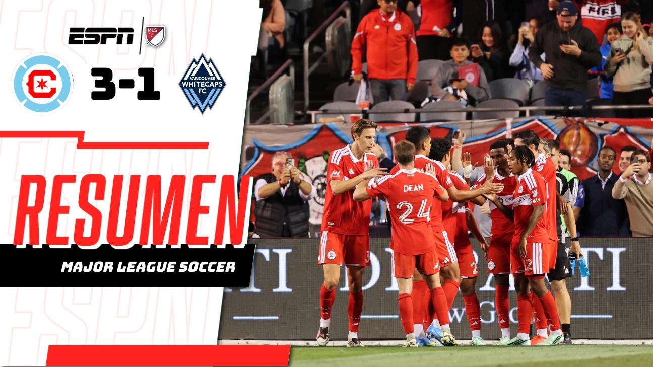 Chicago Fire impone su ley en el Soldier Field y doblega a Vancouver