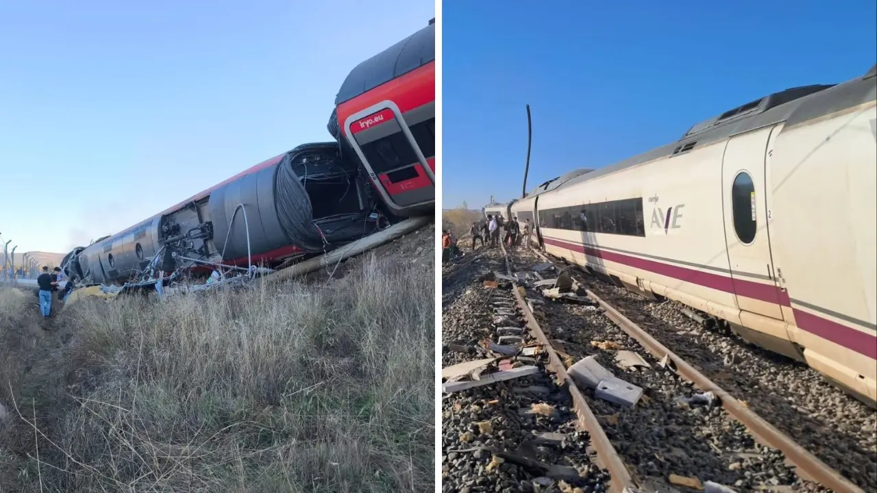 Choque de dos trenes en España deja al menos 10 muertos: podrían aumentar las víctimas