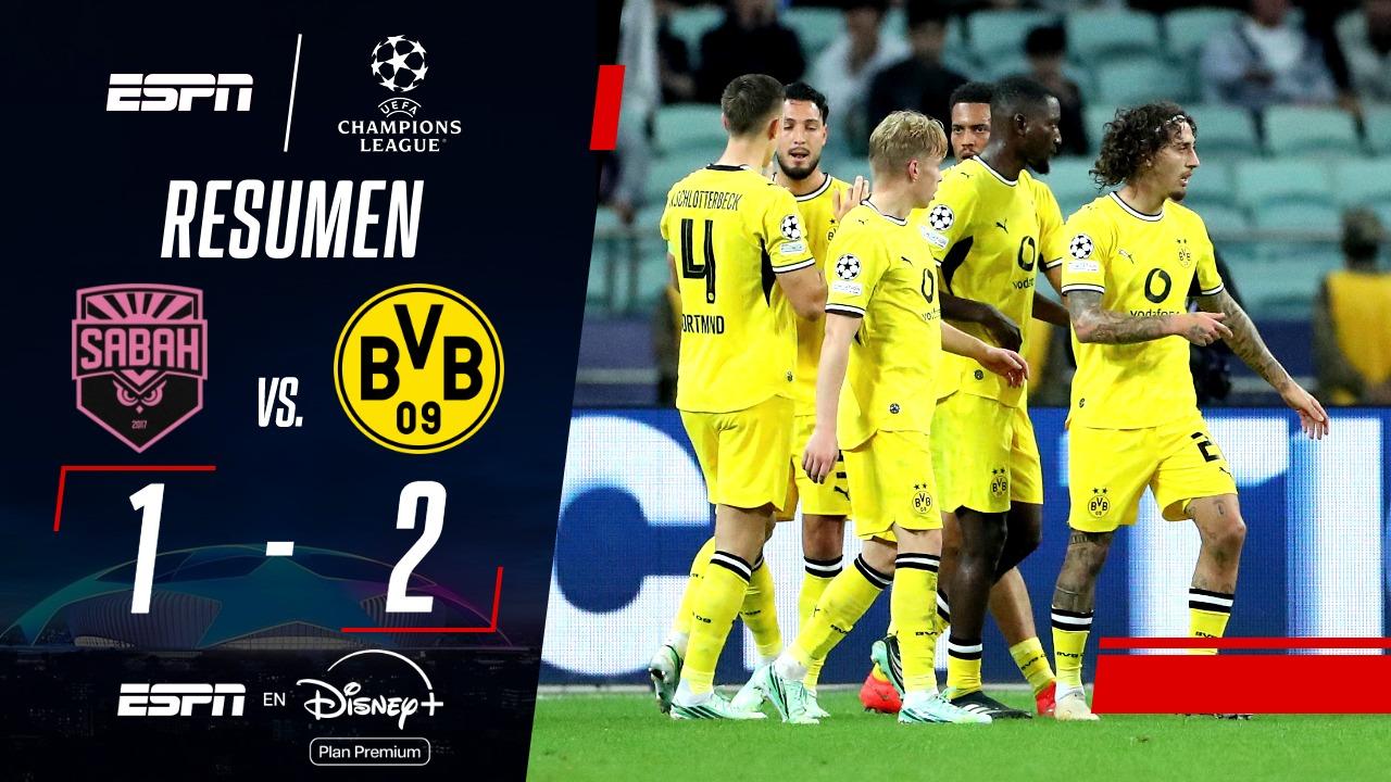 Con doblete de Guirassy, Borussia Dortmund ganó en Azerbaiyán