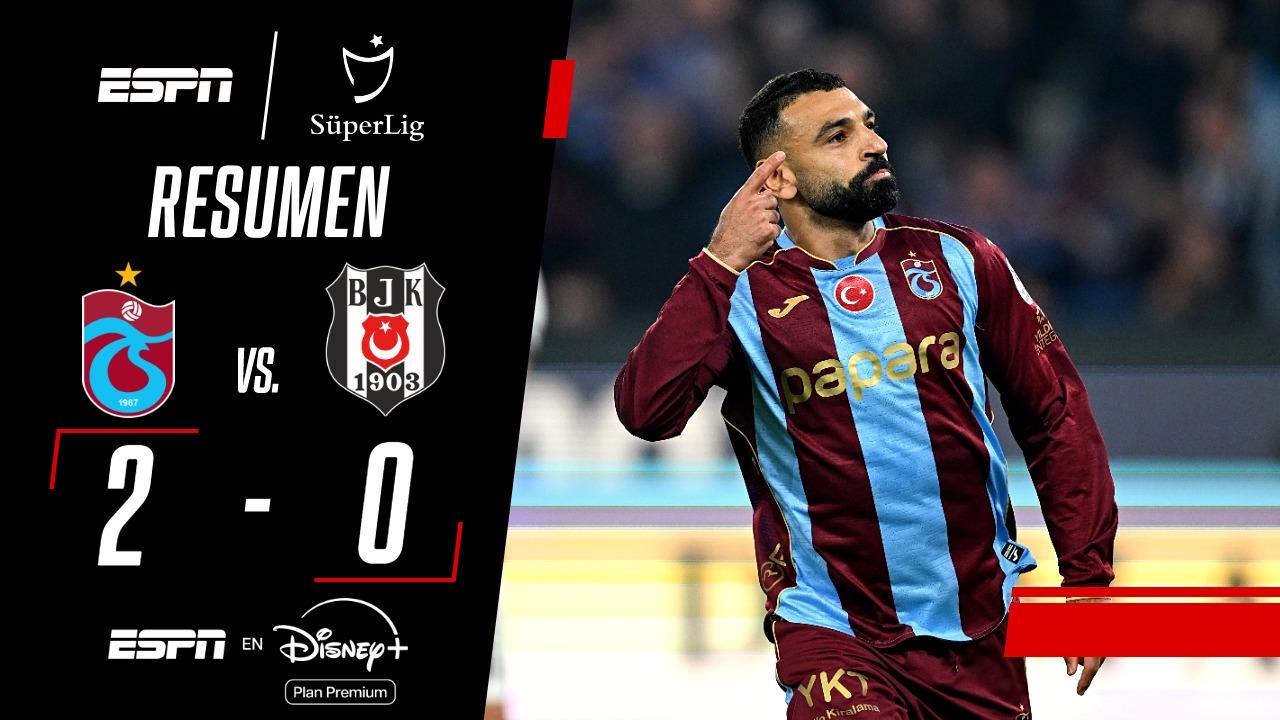 El Trabzonspor impone su ley en el Papara Park ante un Besiktas sin respuestas