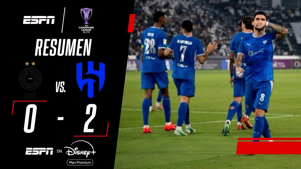 Con goles de Watkins y Neves, Al Hilal venció a Al Sadd en la Champions de Asia