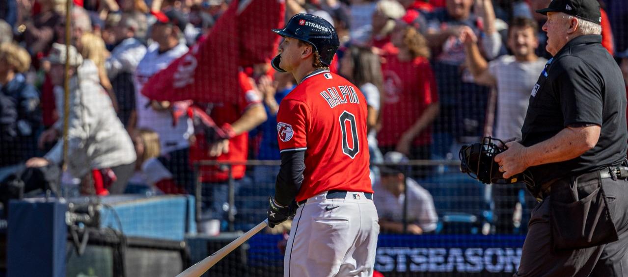 El estallido de Halpin: Cleveland recupera el mando en una serie de infarto