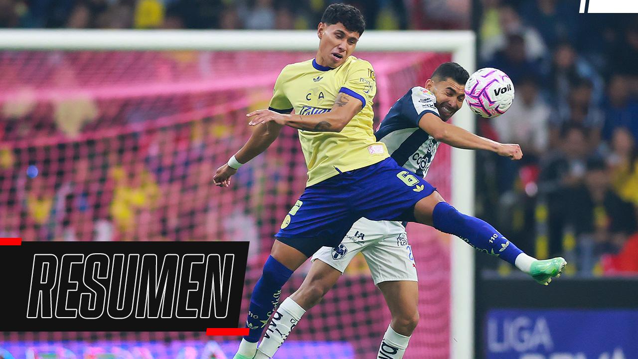 Tablas de garra charrúa: América y Monterrey firman un armisticio de alta tensión en la Liga MX
