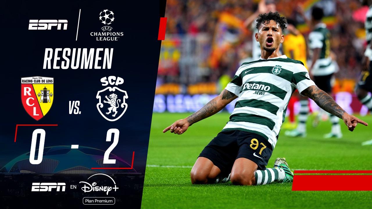 Luis Suárez y el Sporting CP asaltan el Bollaert: una victoria con sello colombiano en la Champions