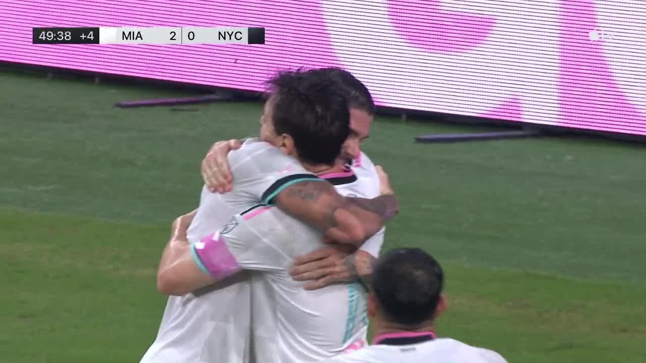 La sinfonía de la precisión: Messi y De Paul dictan cátedra en el Chase Stadium