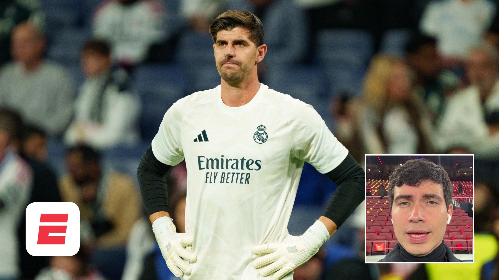 Courtois no viajó y jugará Lunin