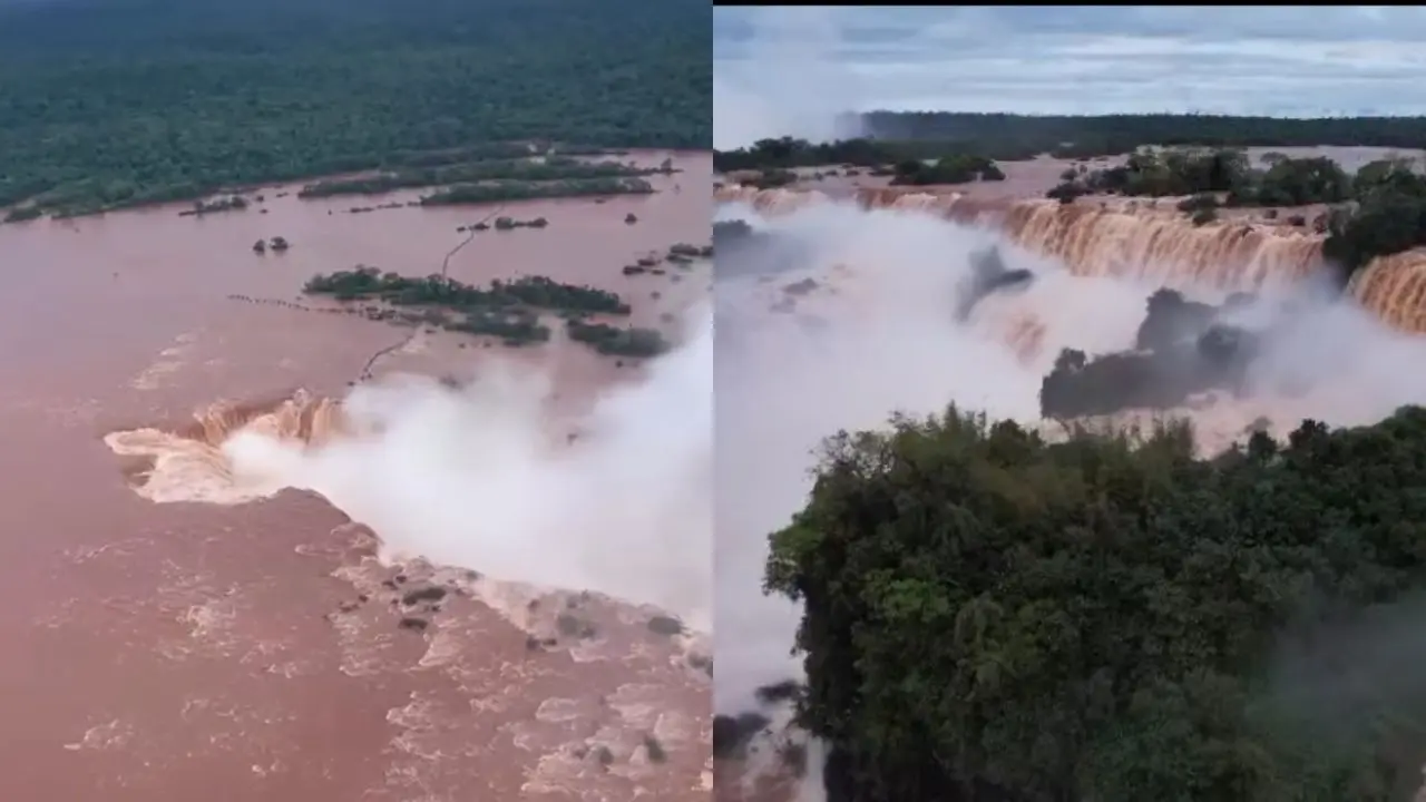 La furia del Iguazú: el coloso de agua que obliga a cerrar las puertas del paraíso