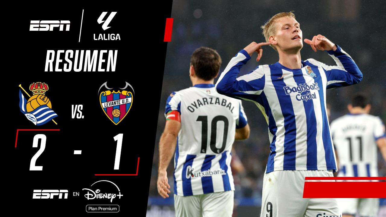 La Real Sociedad consolida su jerarquía: cuarta victoria al hilo que sacude la zona noble de LaLiga