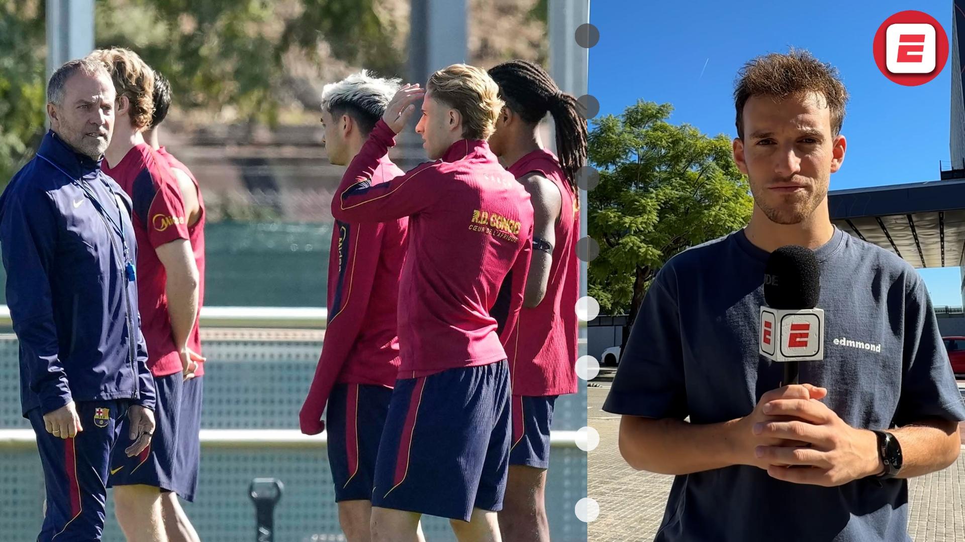 El Barcelona de Hansi Flick, entre la incertidumbre y la urgencia tras el parón de selecciones
