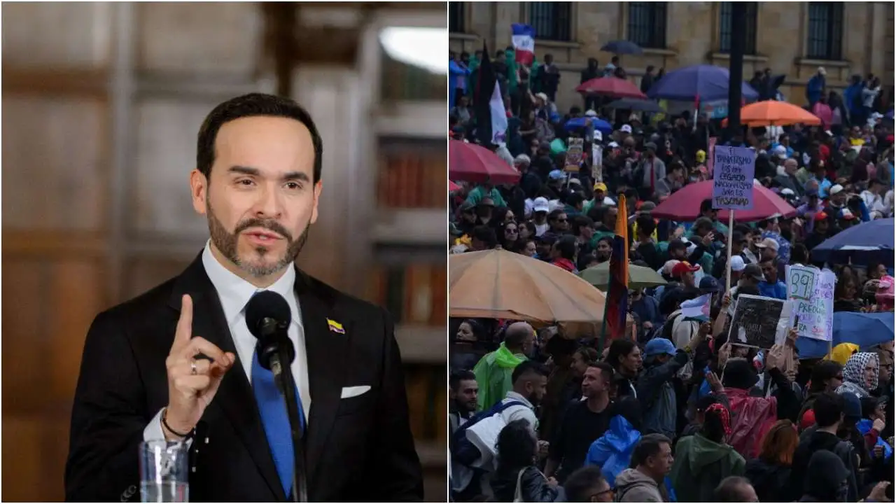 De la Espriella se pronuncia tras jornada de protestas y dijo que "fueron pacíficas en un 98%"