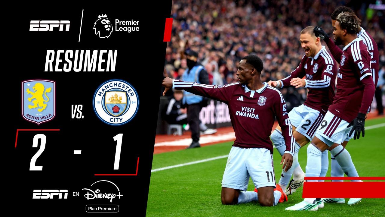 El Aston Villa fractura la hegemonía de Maresca y silencia al Manchester City