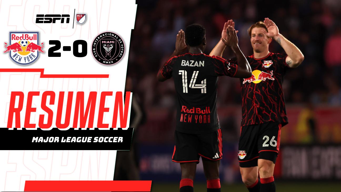 El espejismo de las estrellas: Inter Miami sucumbe ante el rigor táctico de los Red Bulls