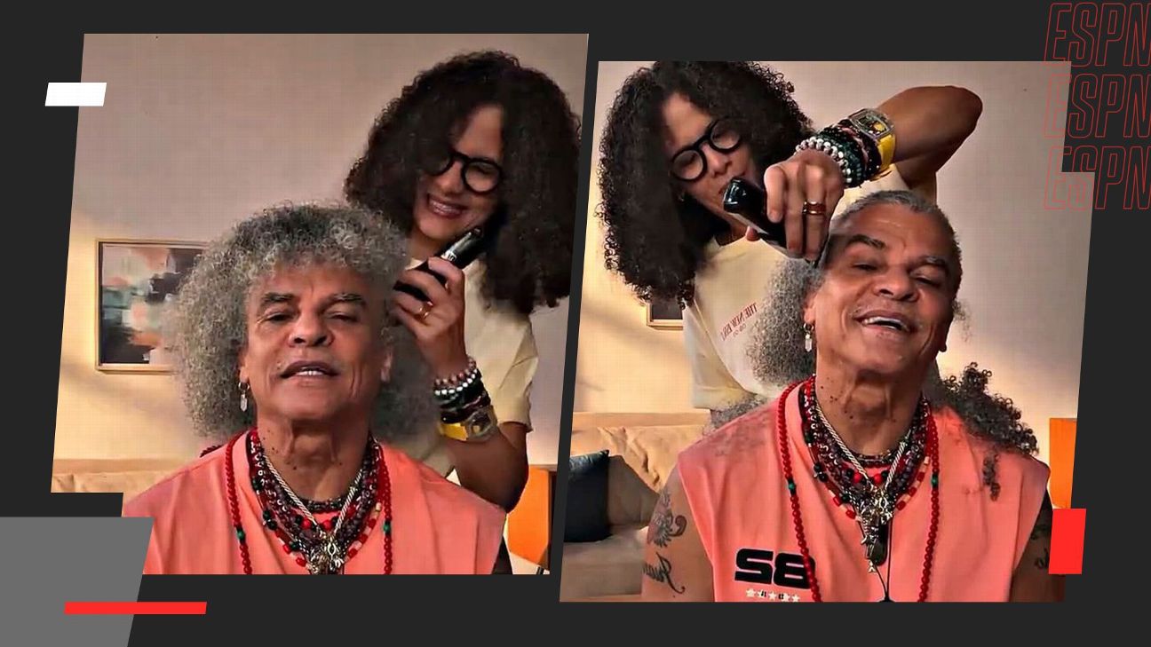 "El Pibe" Valderrama, irreconocible: se cortó el pelo y sorprendió con su nueva imagen
