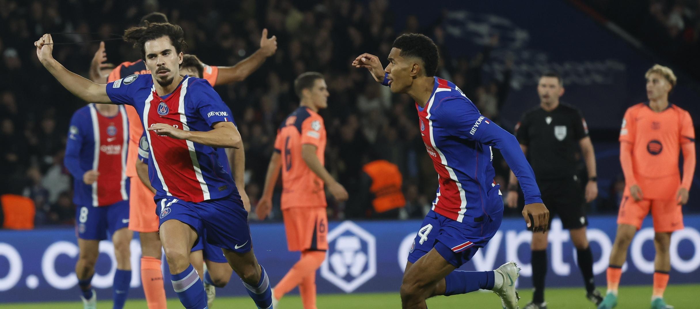 El PSG sacó su casta de campeón para propinarle su primera derrota al Barcelona