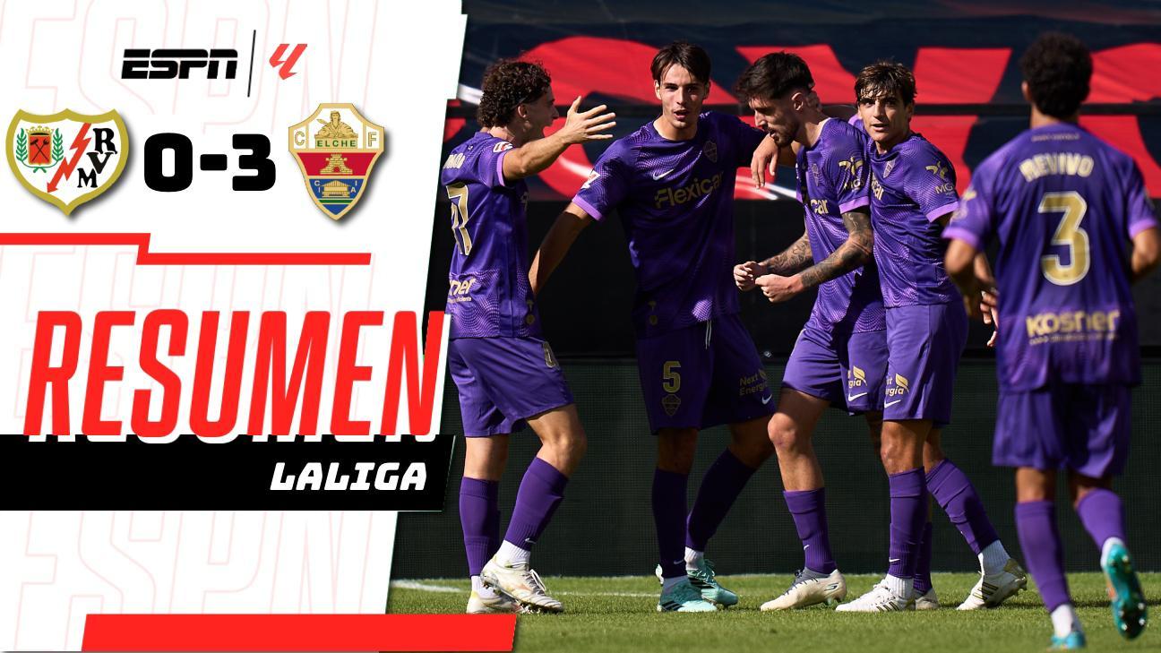 Cátedra táctica en la élite: El Elche de Martín Anselmi desmantela al Rayo Vallecano con un 3-0 inapelable