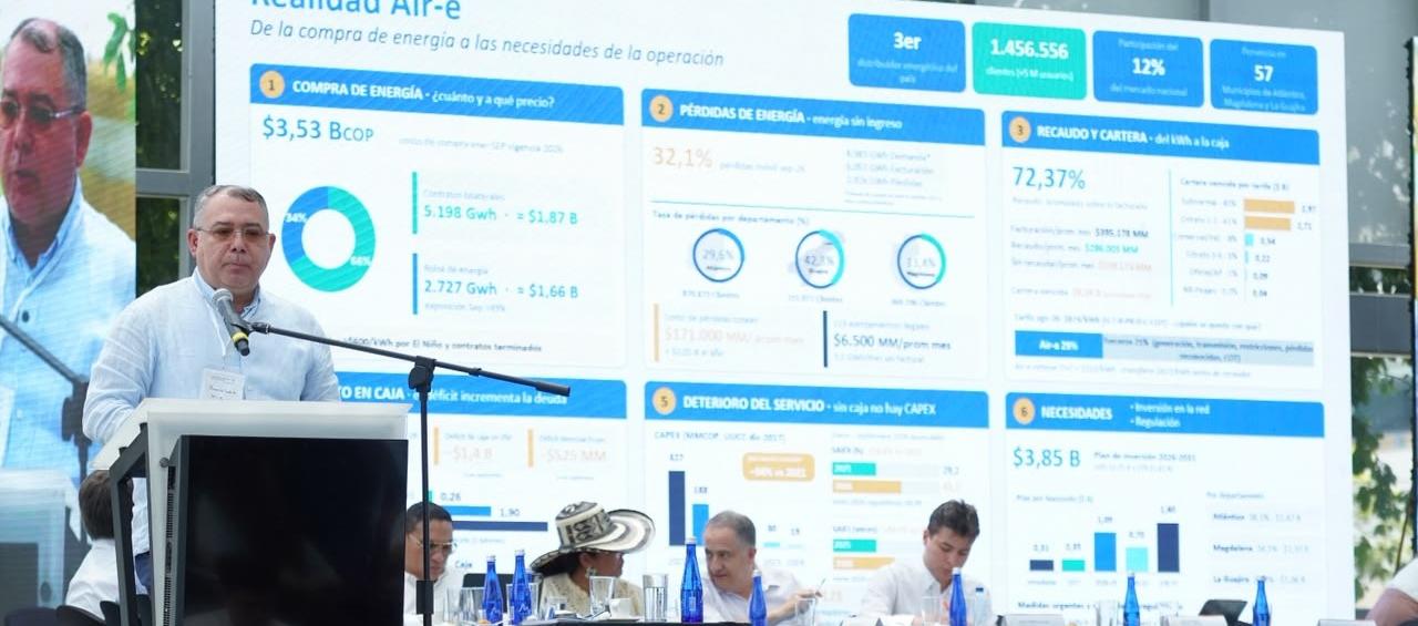 En sectores subnormales el aumento del consumo de energía es del 20%: Air-e