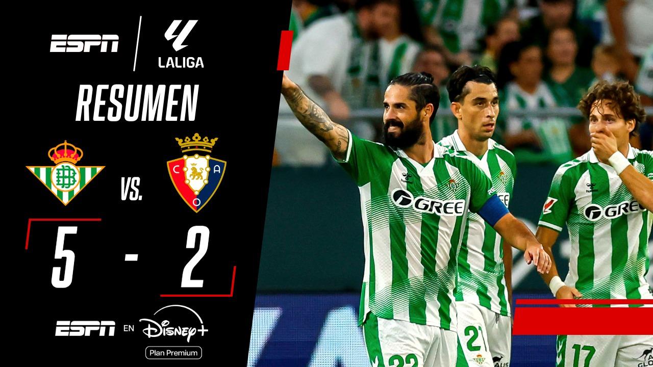 El Betis se viste de gala: una sinfonía ofensiva que lo catapulta al podio de LaLiga