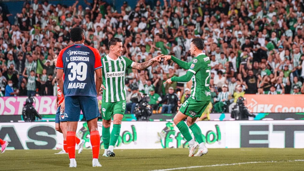 Duelo de titanes en el Atanasio: Nacional y Medellín se juegan la vida en la Copa BetPlay