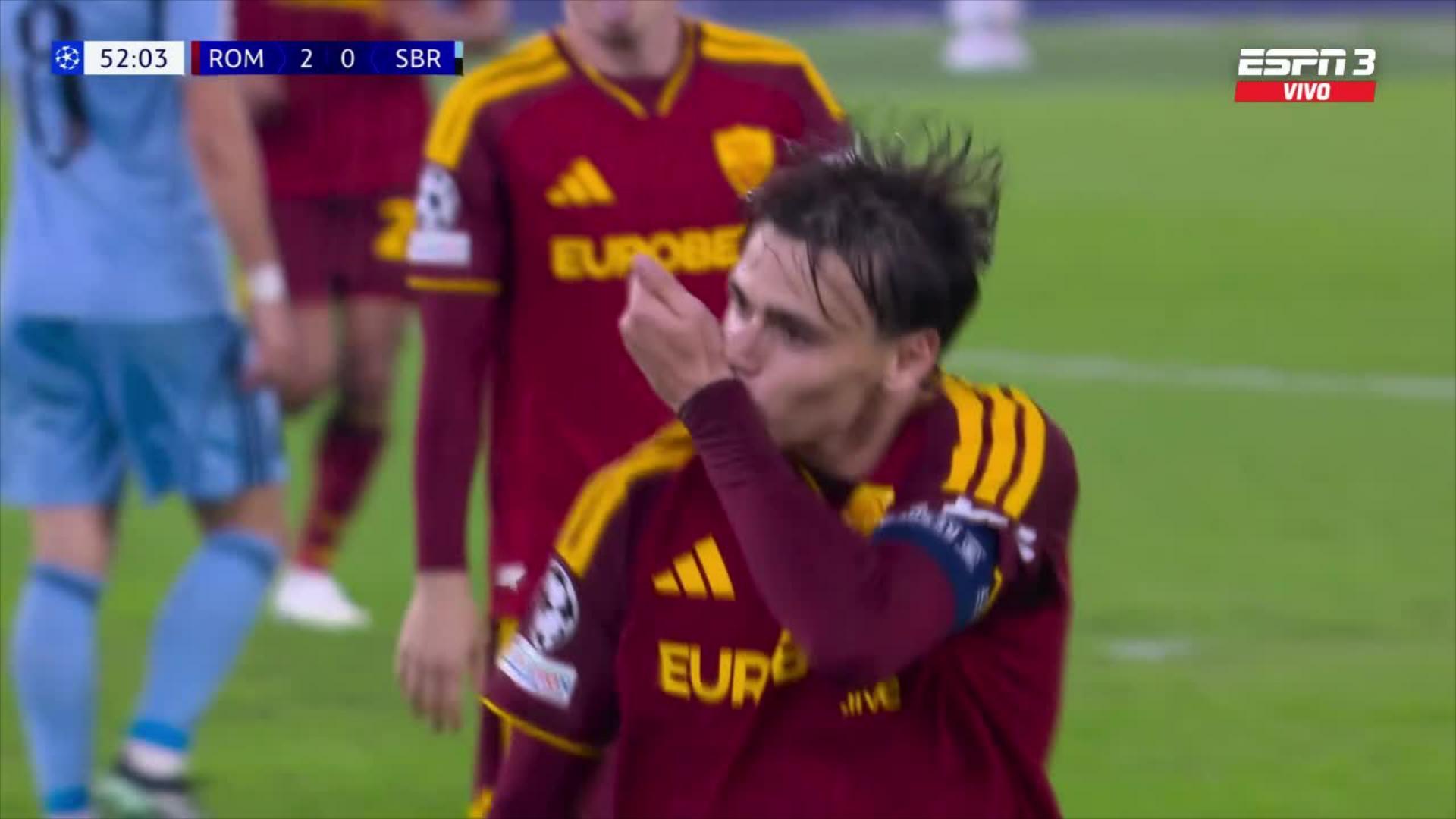 La Roma impone su jerarquía europea: Pisilli sentencia el destino del Slovan Bratislava