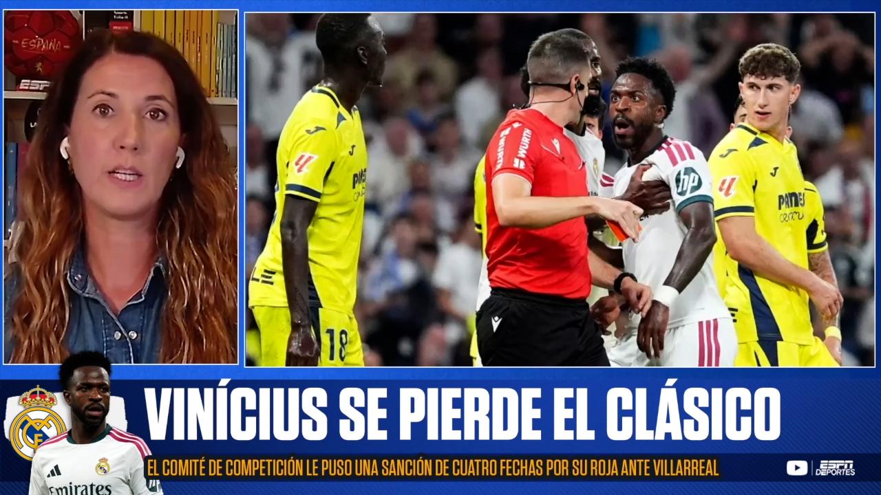 ¿Es justo que Vinicius haya recibido 4 fechas de suspensión?