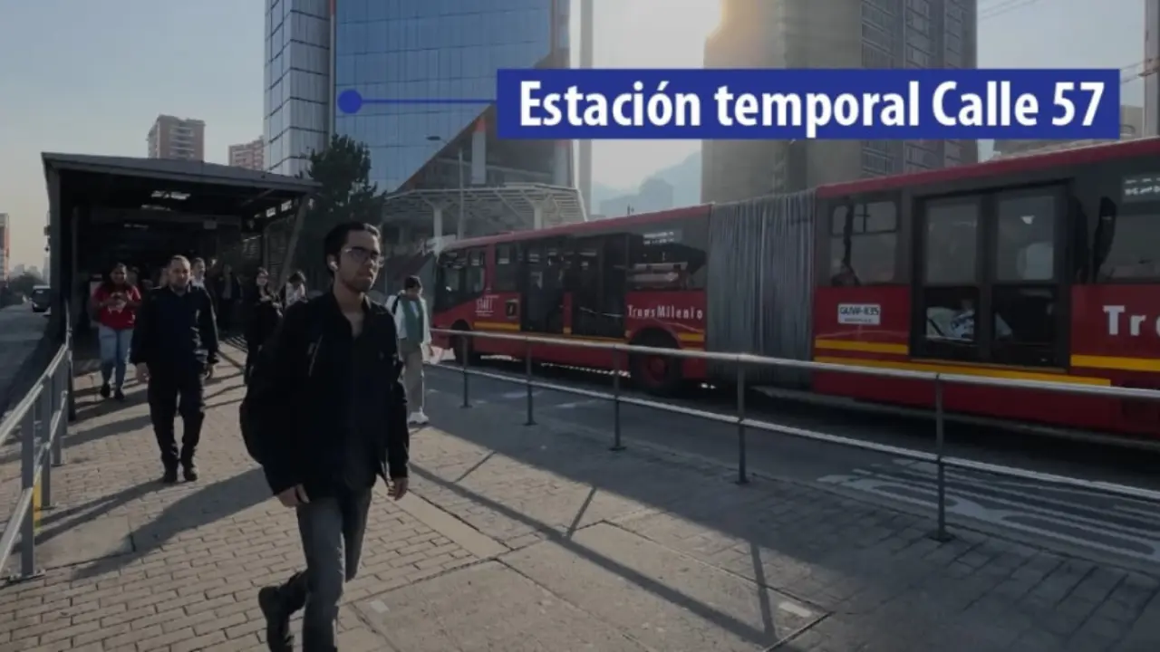 Estación temporal Calle 57 suspende operaciones para dar paso a las obras de la Línea 1 del Metro