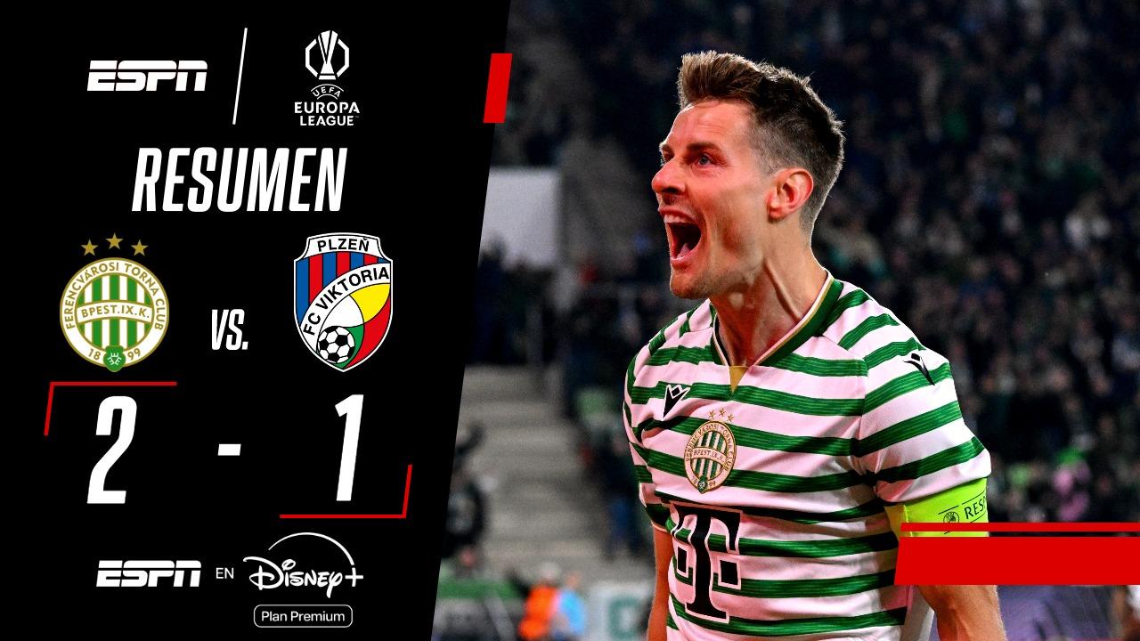 El Ferencváros se consolida como la revelación continental tras doblegar al Viktoria Plzen