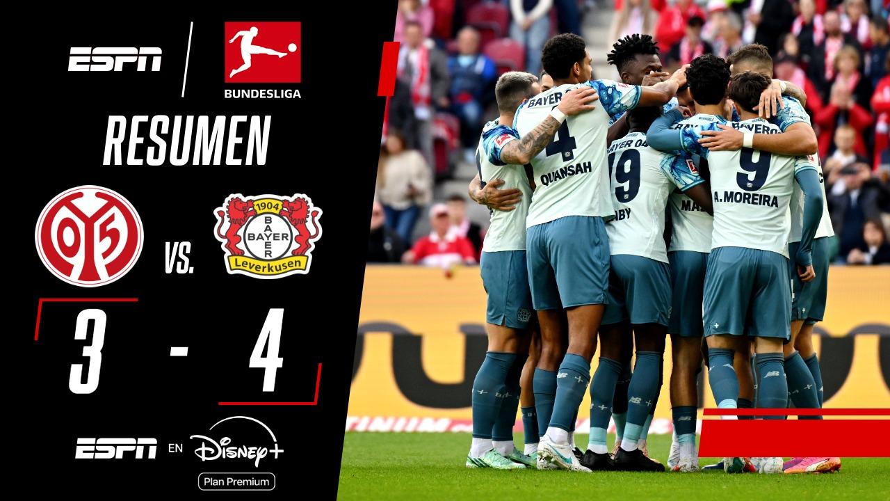 La épica del Leverkusen: un triunfo de aliento y jerarquía en el BayArena