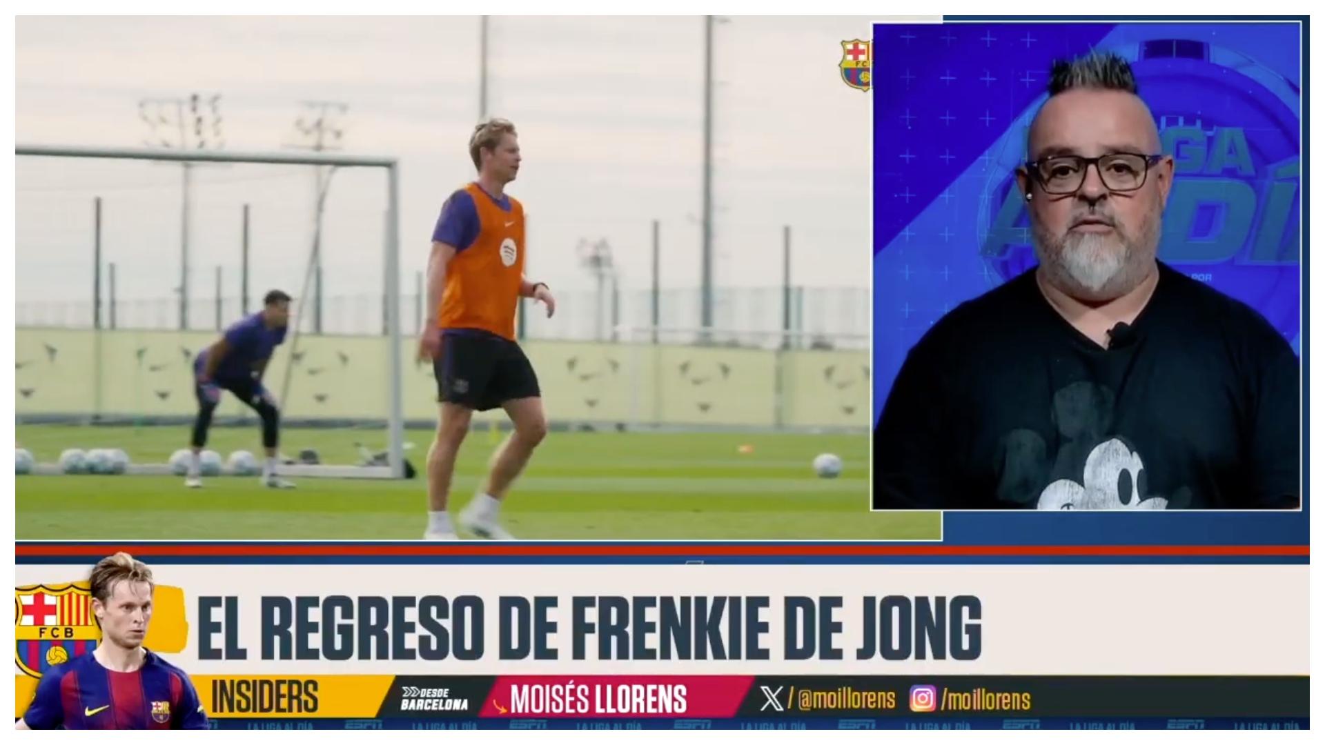 El retorno de Frenkie de Jong: una apuesta táctica que redefine el tablero del Barcelona