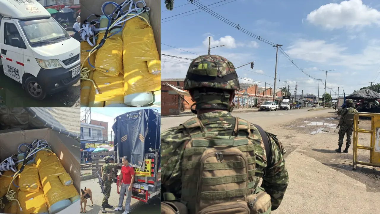 Frustraron posible atentado con carrobomba sobre vía Panamericana en Santander de Quilichao, Cauca