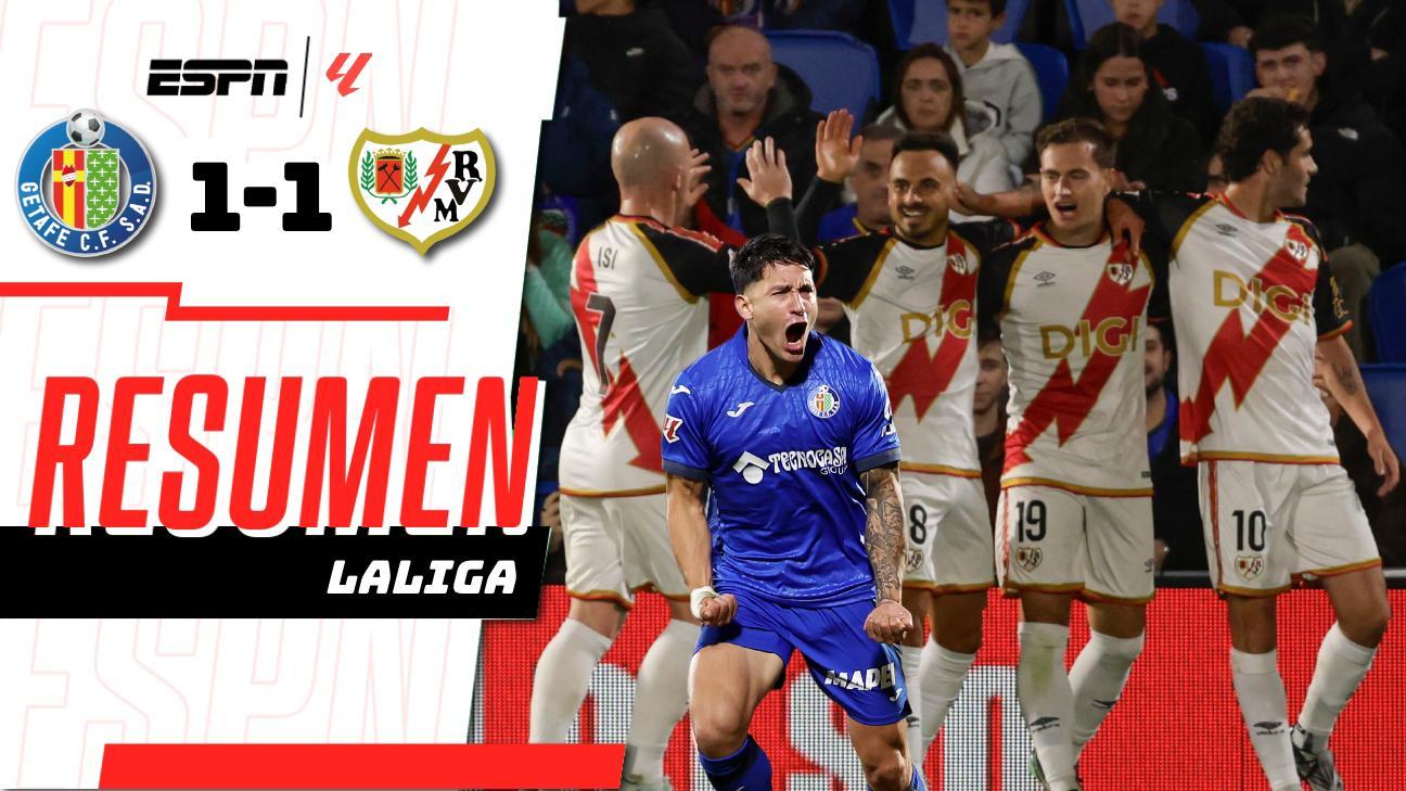 Satriano y la mística del asedio: el Getafe arrebata un empate al Rayo desde la resistencia